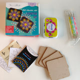 Dot Art Mandala  Coasters DIY Kit