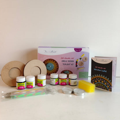 Dotart Round Tealight Diy Kit